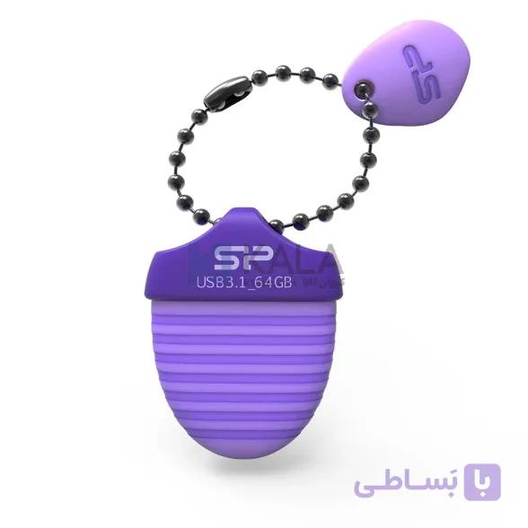 فلش مموری Silicon Power مدل J30 ظرفیت 64 گیگابایت USB 3.1