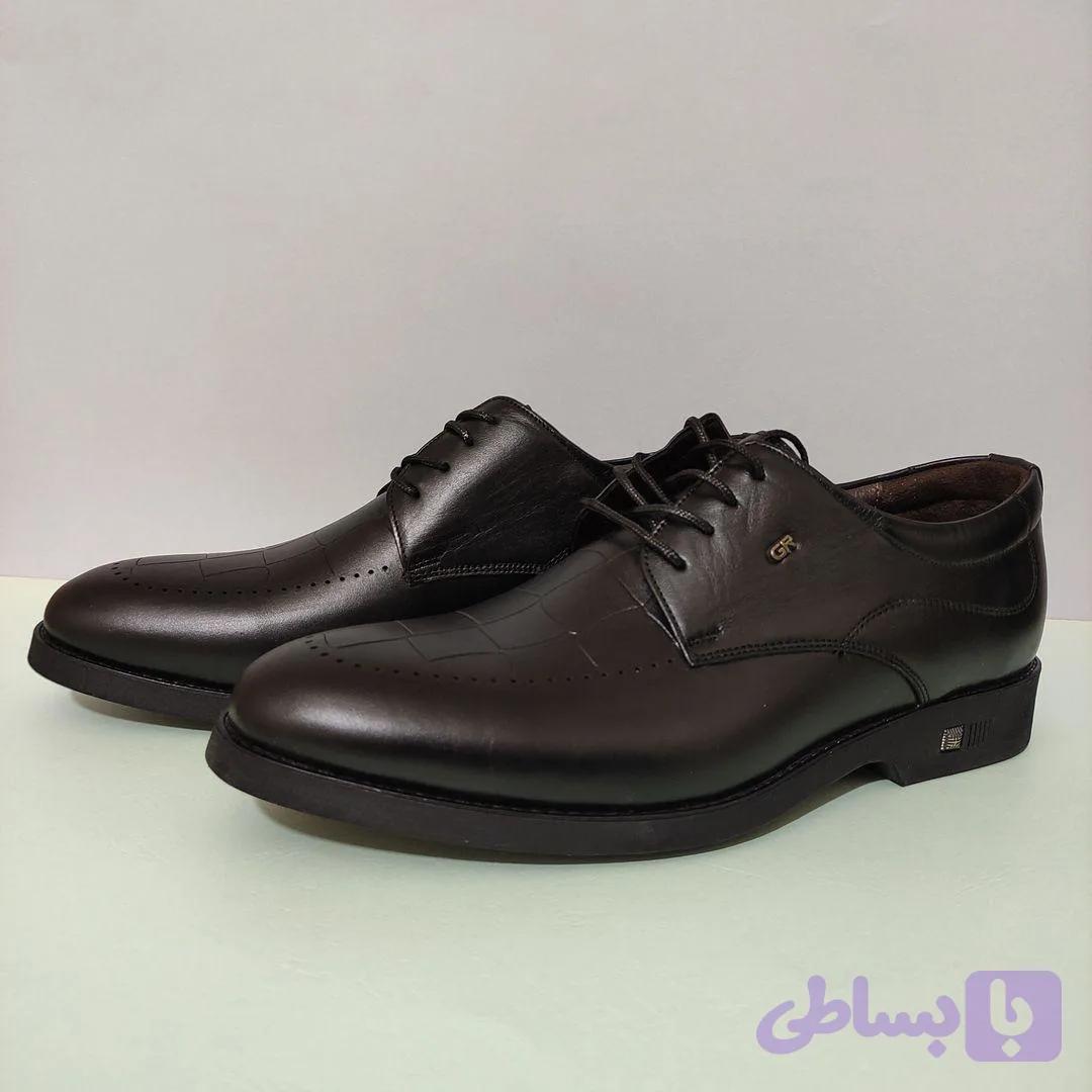 کفش چرم رسمی مردانه - کفش پارسا
