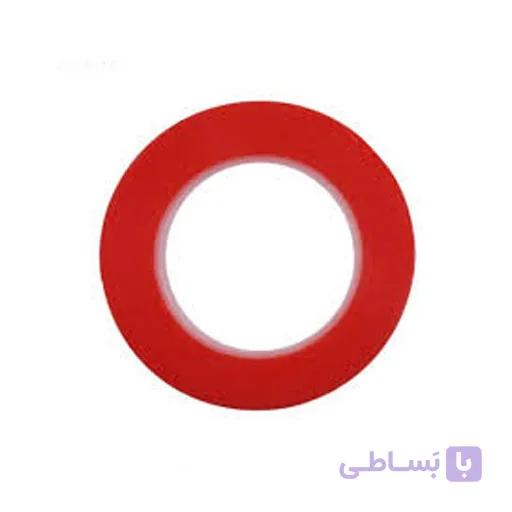 چسب دوطرفه قرمز باریک کوچک