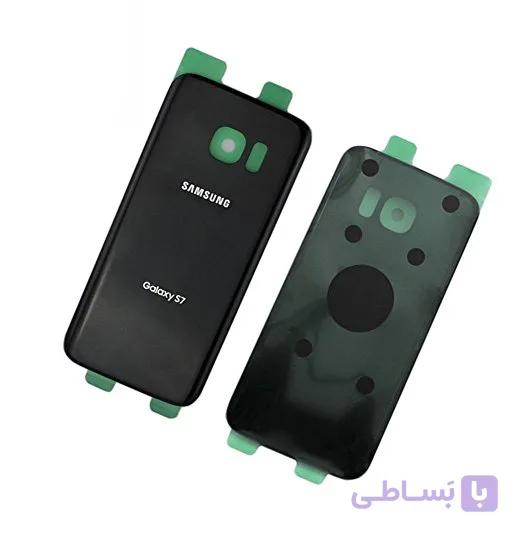 درب پشت گوشی سامسونگ S7 مشکی BackDoor Samsung Galaxy S7