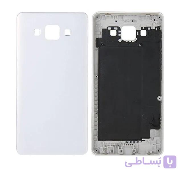 درب پشت گوشی A5 سامسونگ سفید(تک سیم کارت) BACKDOOR+FRAME SAMSUNG GALAXY A5 WHITE