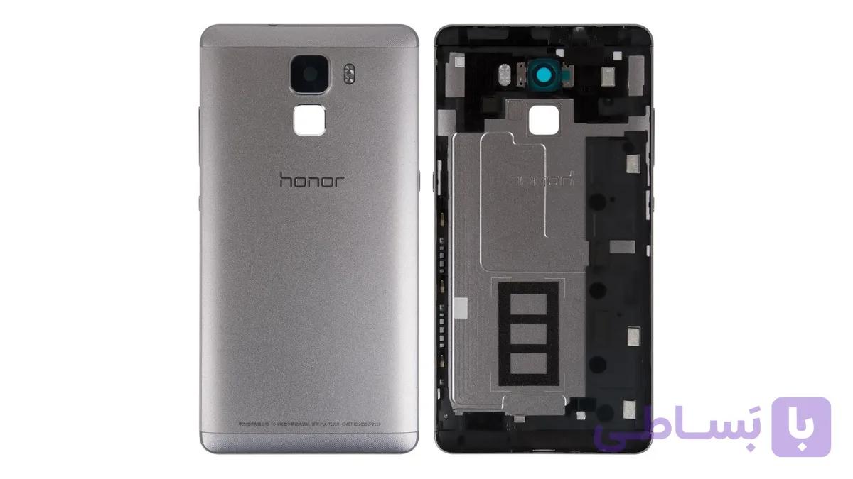 درب پشت گوشی آنر7 هواوی نقره ای BACKDOOR+Frame Huawei HONOR 7 SILVER