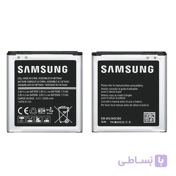 باتری اورجینال گوشی سامسونگ گلکسی جی 2 مدل Samsung Galaxy j2 (j200) Battery EB-BG360BBE