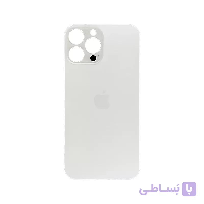 BACK COVER DOOR 13 PRO MAX WHITE APPLE