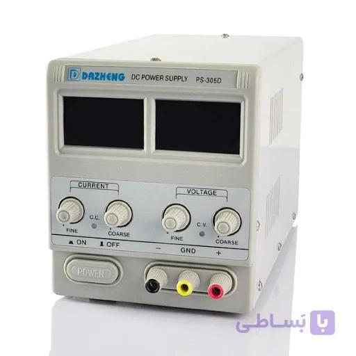 منبع تغذیه 5 آمپری داژنگ DAZHENG PS-305D 30V 5A Power Supply — تصویر 1