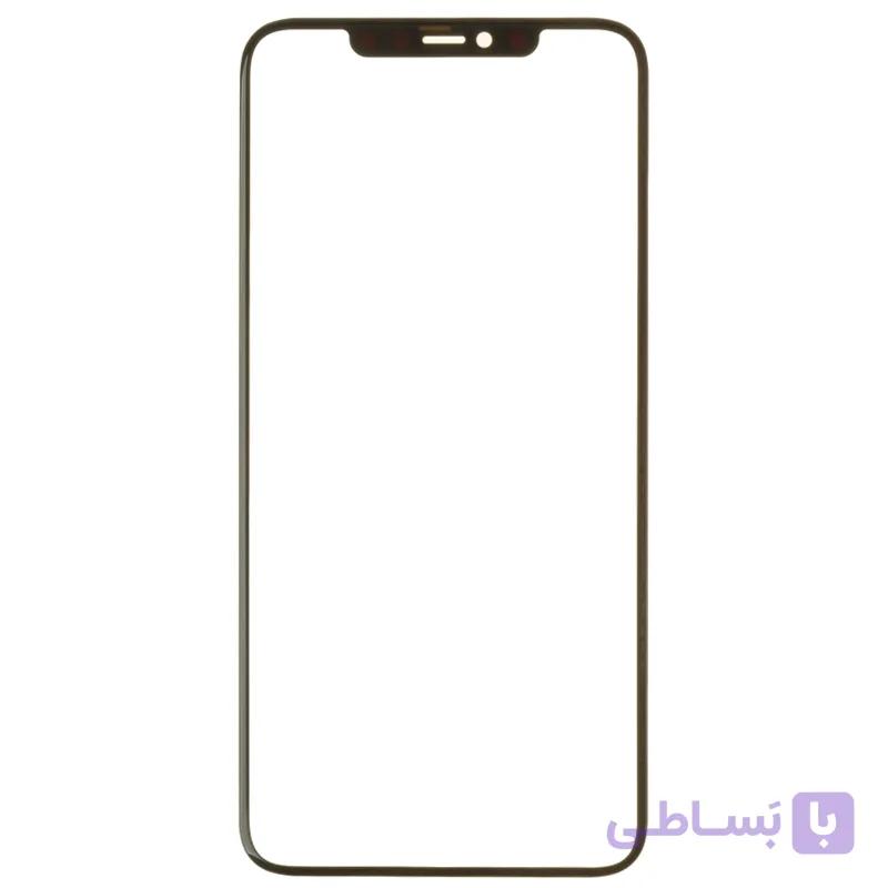 GLASS OCA FRAME 11 PRO MAX BLACK 3 IN 1 APPLE