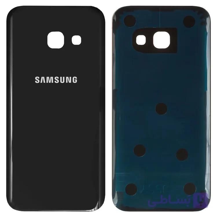 درب پشت گوشی سامسونگ Samsung Galaxy A3 2017 (A320) Back door – مشکی — تصویر 1