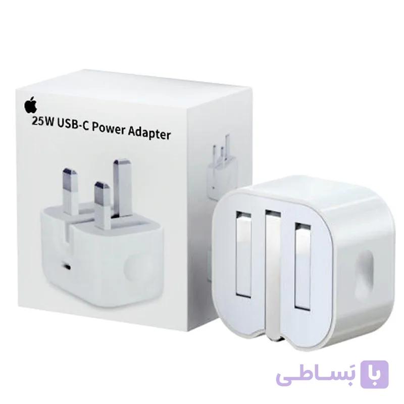 شارژر اصلی ایفونی 20w سه پین تایپ سی