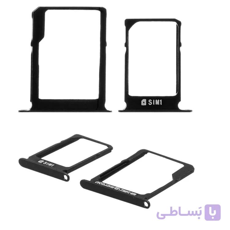 خشاب سیم کارت سامسونگ A20S مشکی SIM CARD TRAY HOLDER A20S — تصویر 1