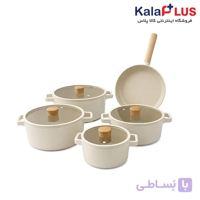 سرویس قابلمه 11 پارچه آلومینیومی فیکا — تصویر 1