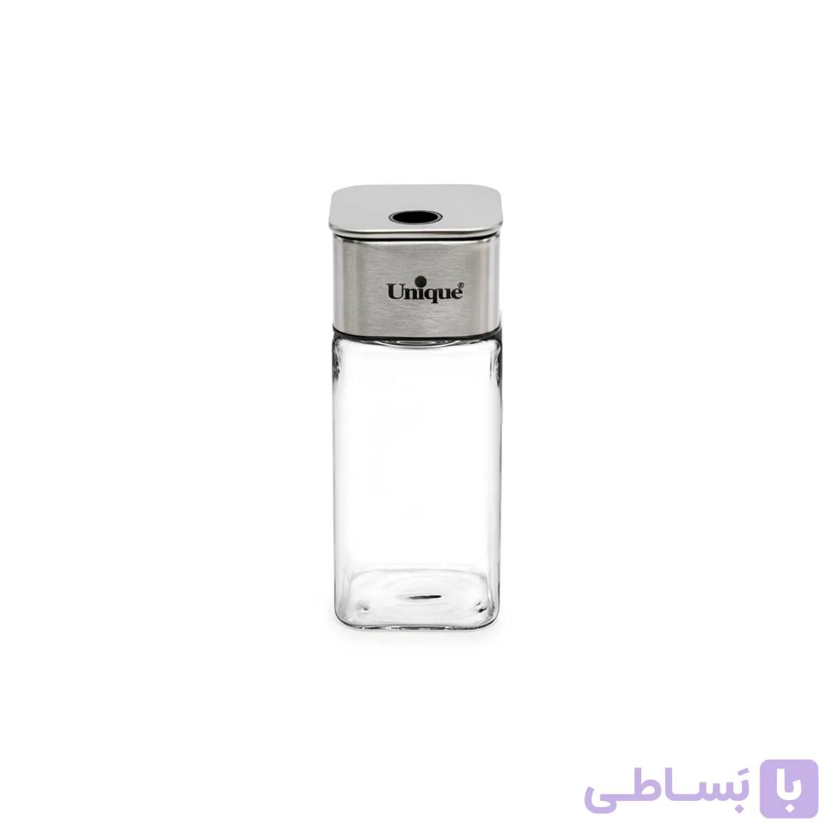 جاادویه شیشه ای مربع یونیک مدل 1776 — تصویر 1
