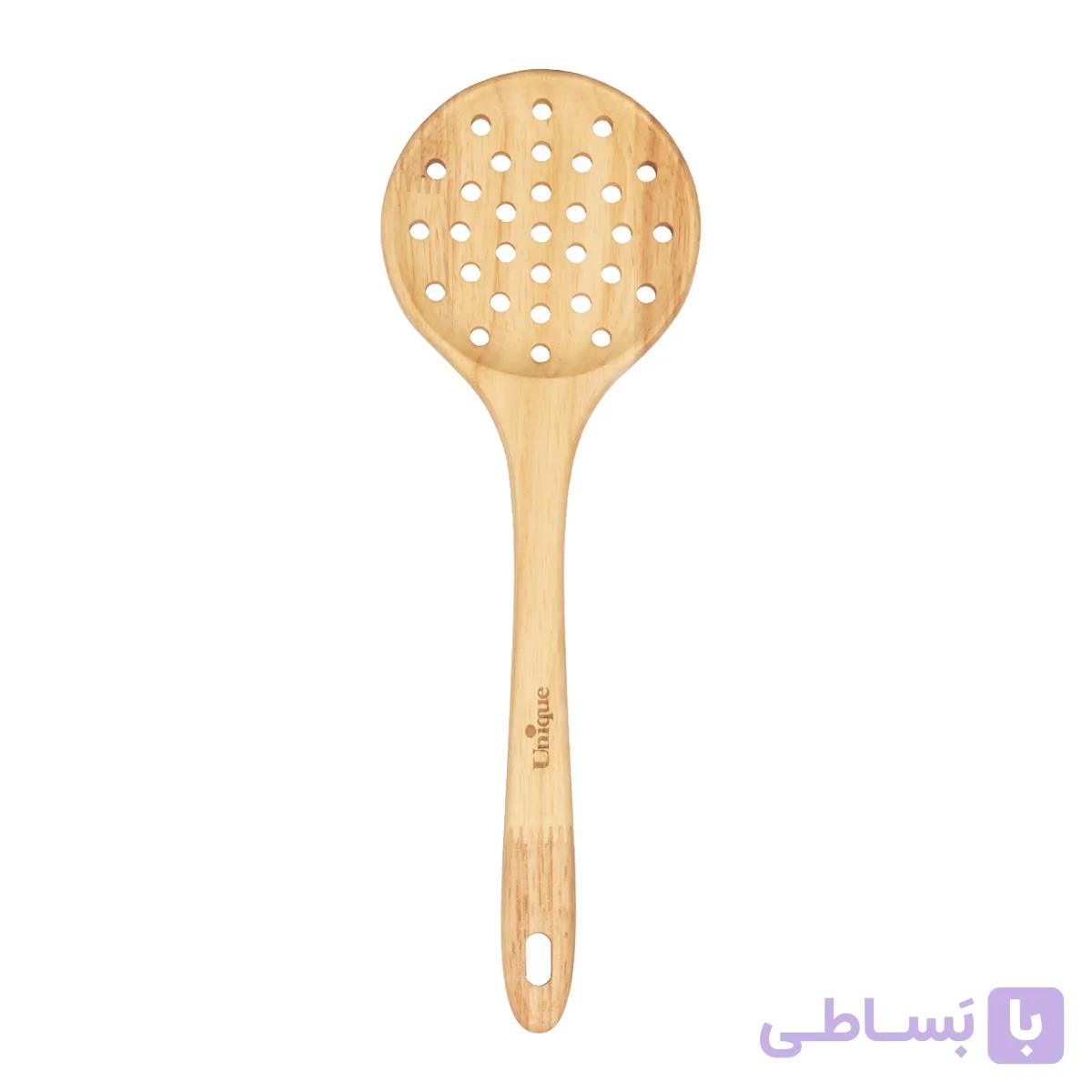 کفگیر برنج چوبی یونیک مدل 1112 — تصویر 1