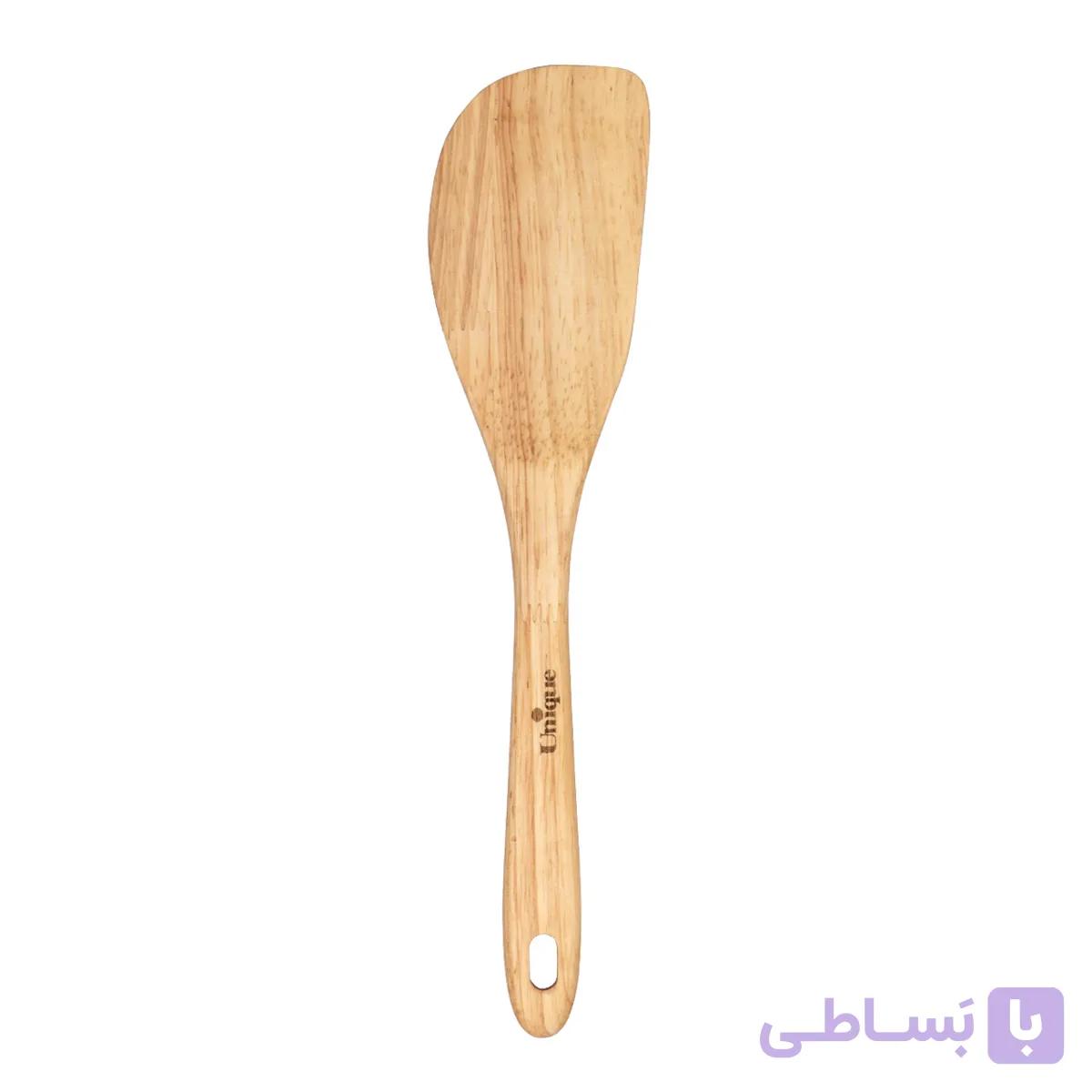کفگیر تخت چوبی یونیک مدل 1112 — تصویر 1