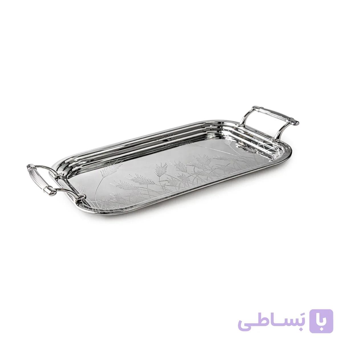 سینی استیل یونیک مدل 4015 سایز 23.5 * 42 سانت — تصویر 1