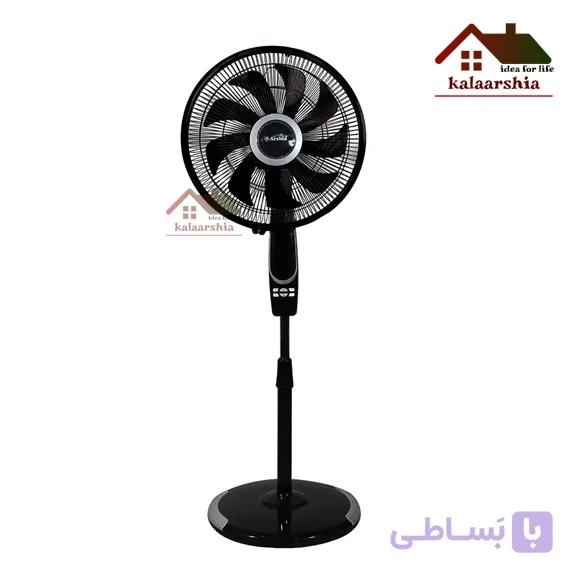 پنکه ایستاده ارشیا مدل Frozen کنترل دار SF-2921A — تصویر 1