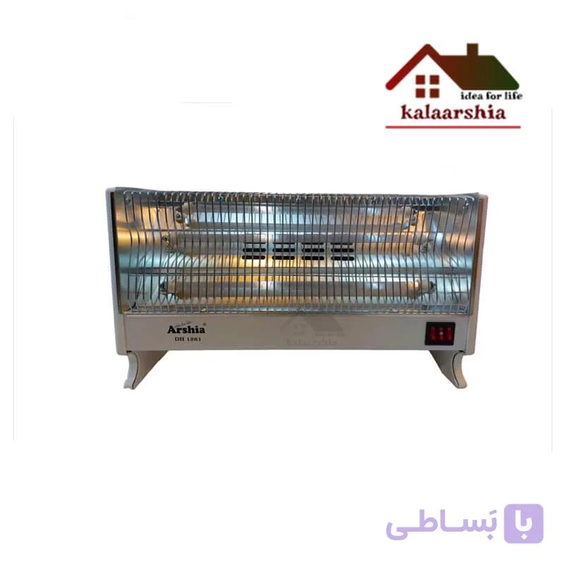 بخاری برقی فن دار ارشیا مدل DH-1261A — تصویر 1