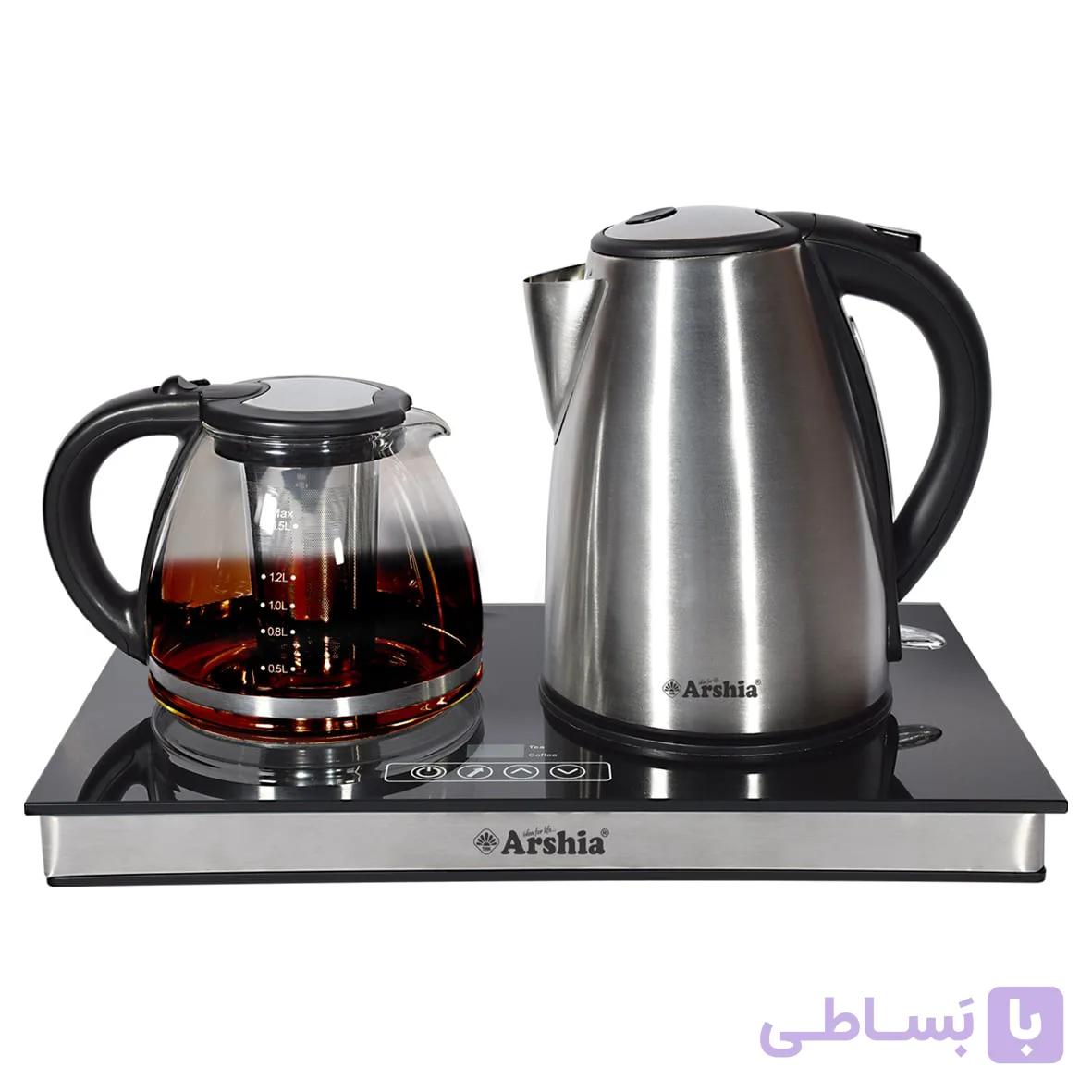 چای ساز استیل دیجیتال ارشیا مدل TM-4531A — تصویر 1