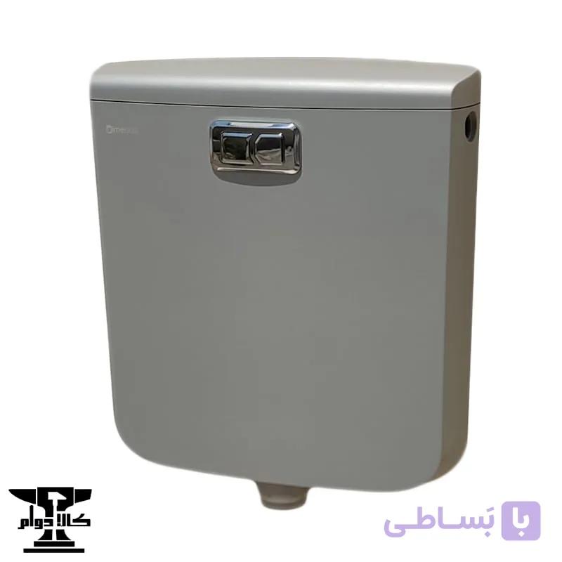 فلاش تانک کاسپین ایمن آب | jet slim , کششی و فشاری — تصویر 1