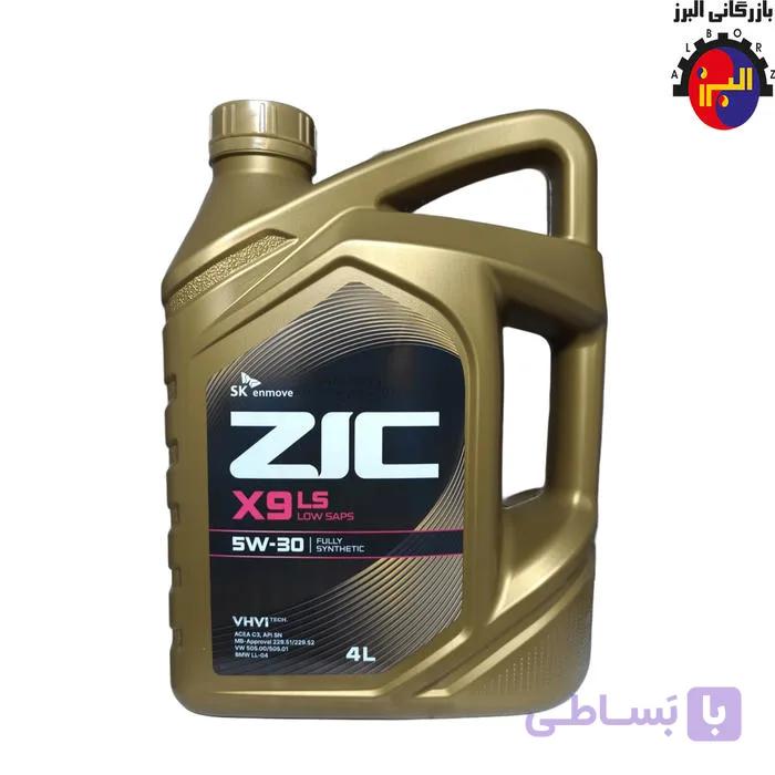 روغن زیک یک لیتری ZIC 5W30 X9 SP — تصویر 1