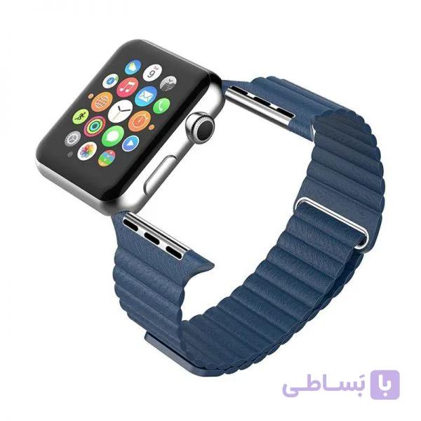 بند اپل واچ leather loop سایز ۴۴ ۴۵ ۴۹
