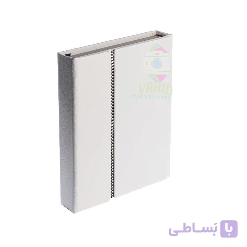 آلبوم عکس فریم دار چرم مگنتی نگین دار 25*20 — تصویر 1