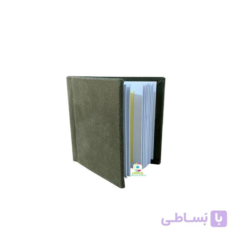 مینی آلبوم عکس مخمل سبز 9*6