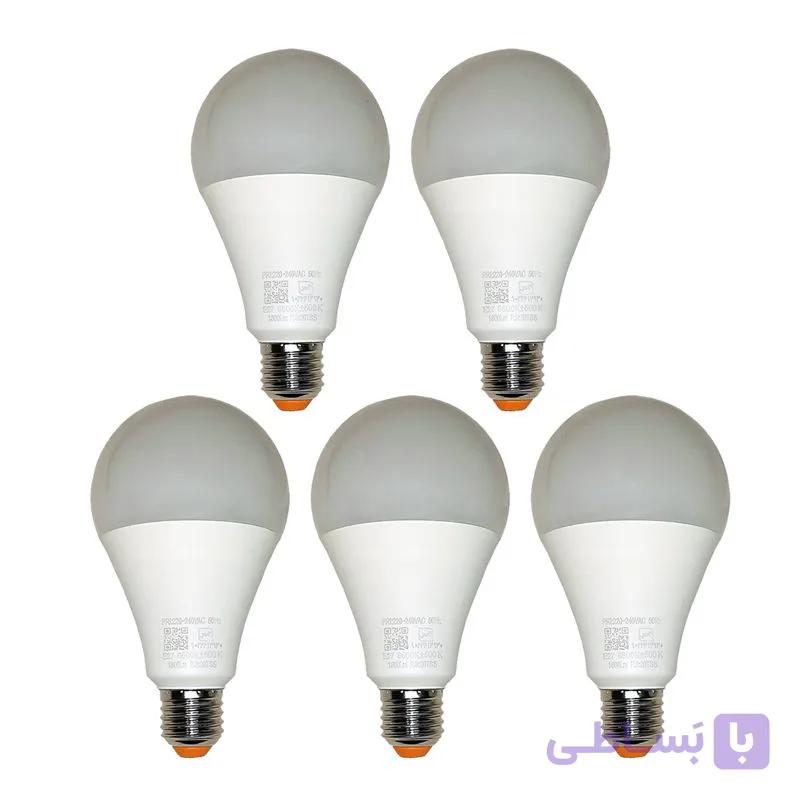 لامپ LED ۱۲ وات بسته ۶ عددی
