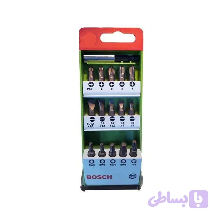 سری پیچ گوشتی بوش 16 عددی مدل 2609251528 — تصویر 1