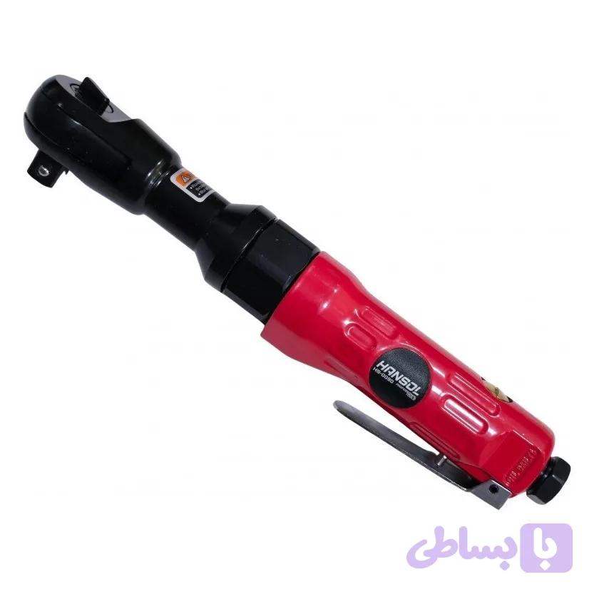آچار جغجغه ای بادی هانسول درایو 1/2 اینچ گشتاور ۹۰ نیوتن متر مدل HS-0090 — تصویر 1
