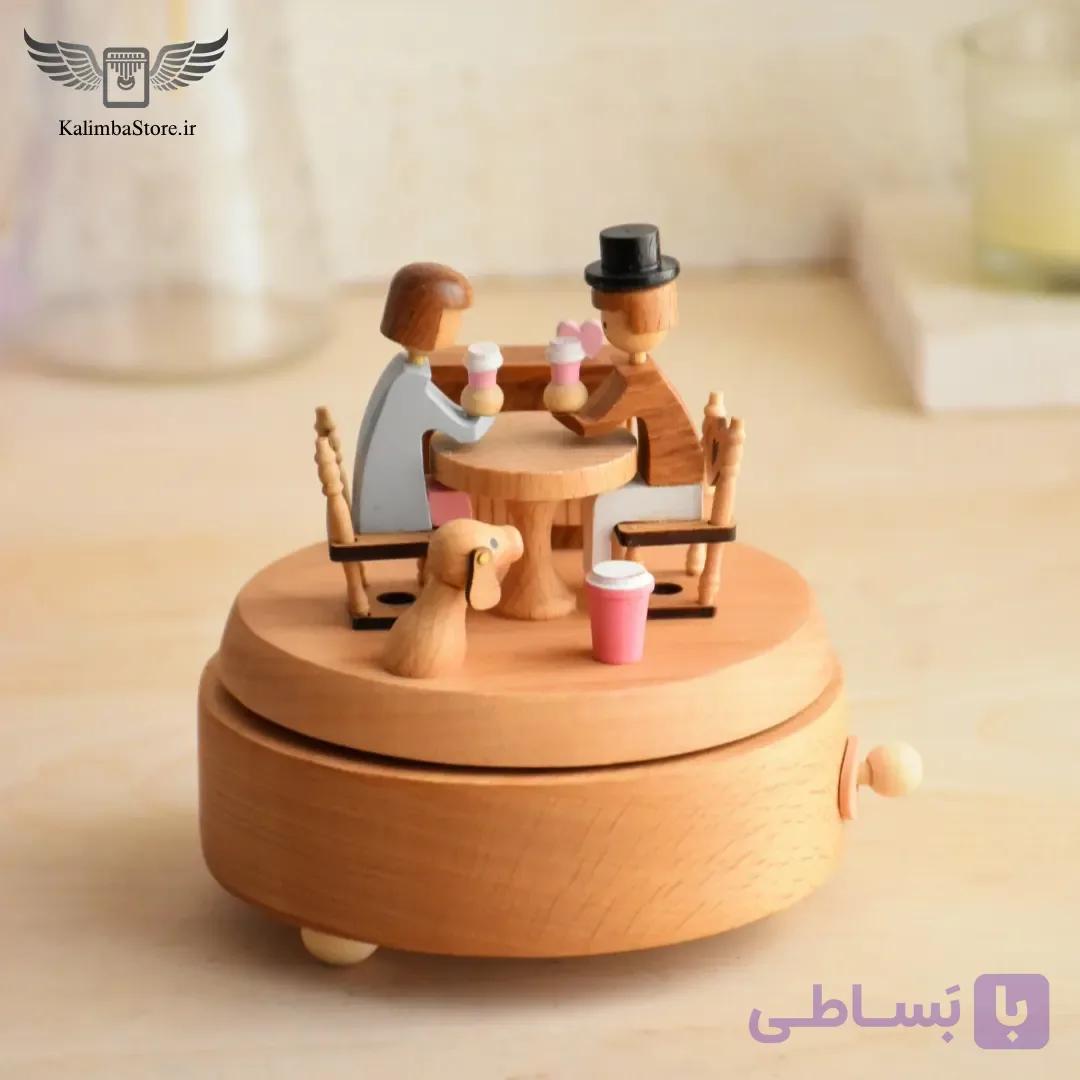 جعبه موزیکال طرح کافه — تصویر 1