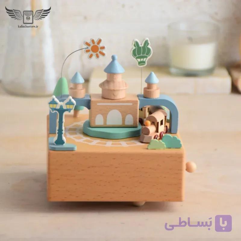 جعبه موزیکال قطار جنگلی — تصویر 1