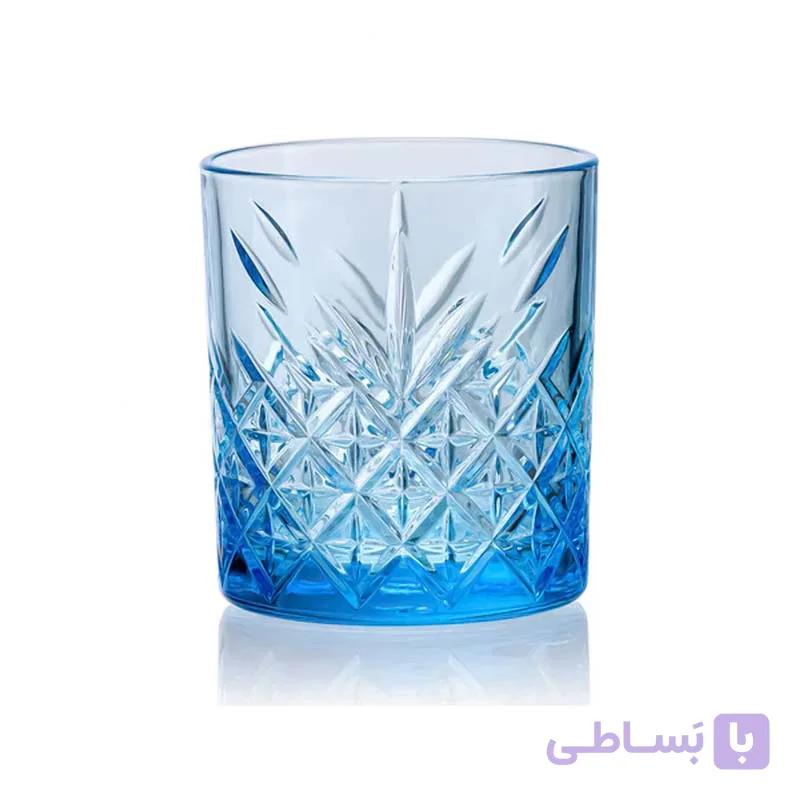 نیم لیوان آبی فیروزه ای تایملس پاشاباغچه Timeless 345cc — تصویر 1