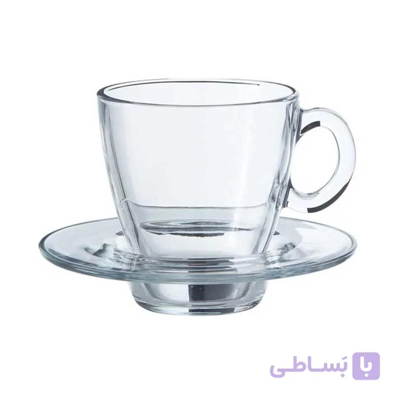 فنجان نعلبکی آکوا پاشاباغچه Aqua 215cc — تصویر 1