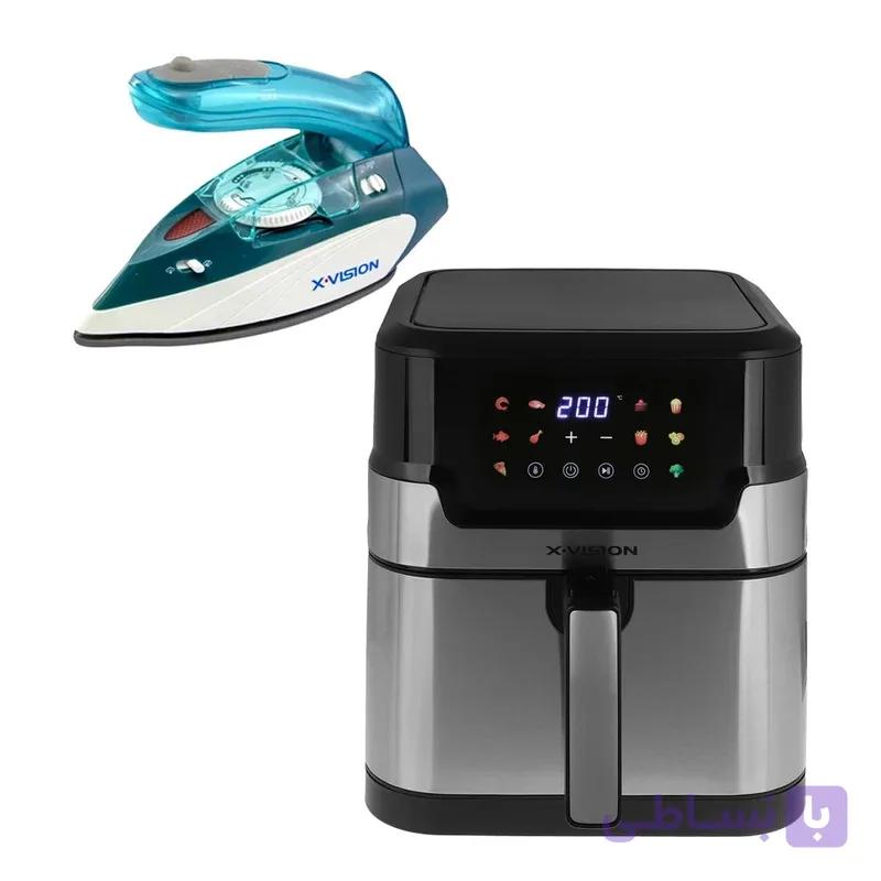 هواپز ۸ لیتری ایکس ویژن AF6080 + اتو مسافرتی SW‑602 — تصویر 1