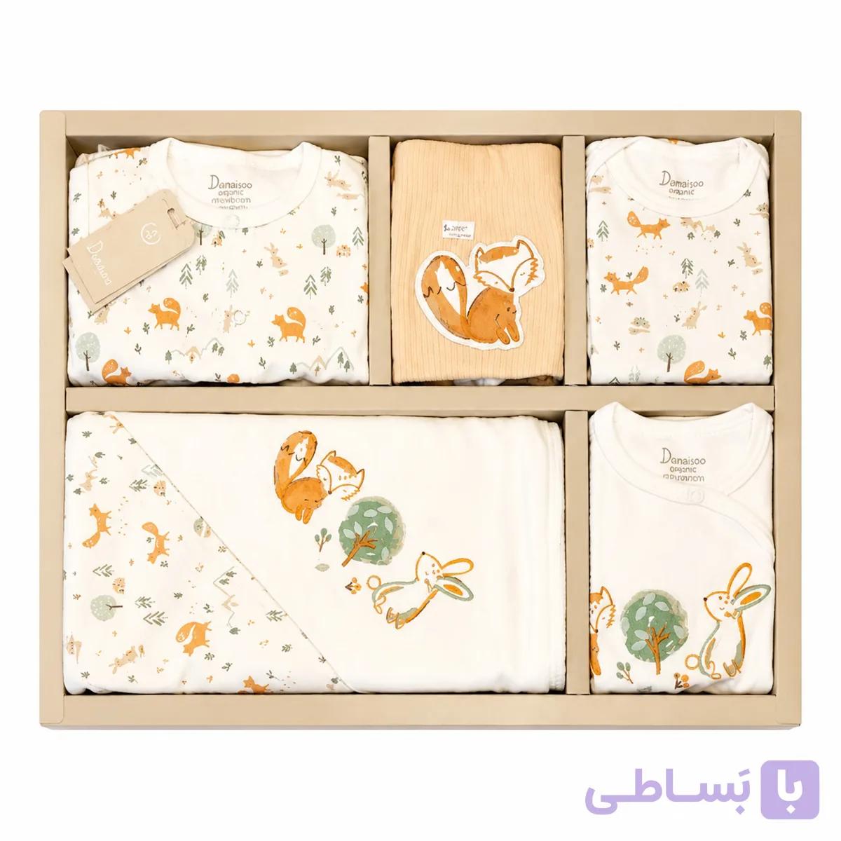 ست 13 تکه بیمارستانی دانالو طرح روباه و خرگوشی — تصویر 1