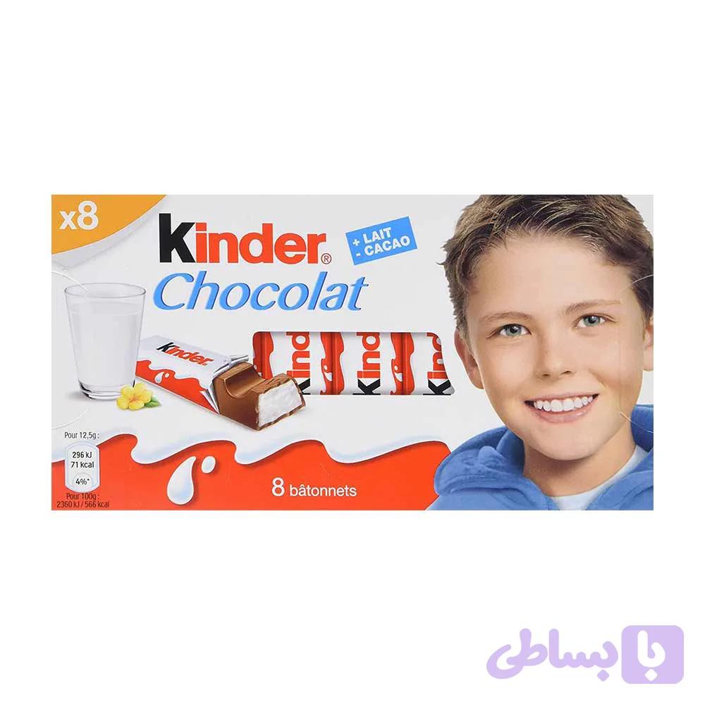 شکلات 8 عددی 100 گرمی کیندر (Kinder)