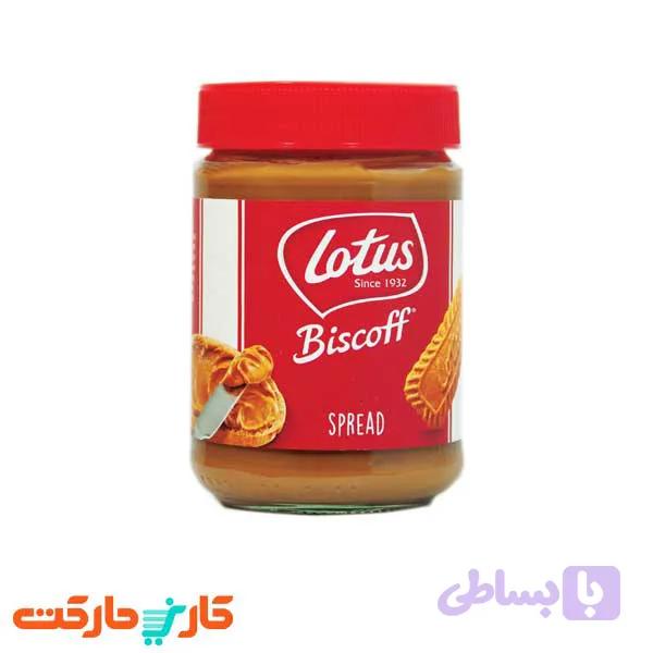 کره بیسکوییت لوتوس lotus