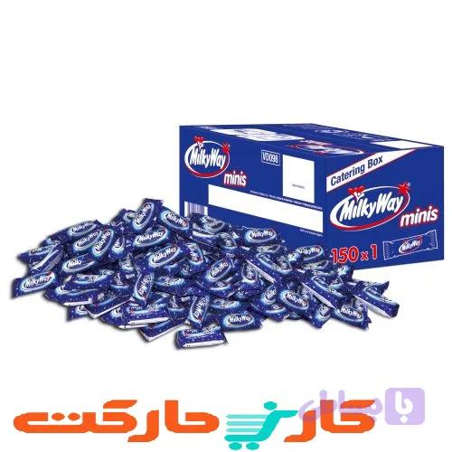 شکلات مینی میلکی وی 1 کیلویی MilkyWay Minis Chocolate — تصویر 1