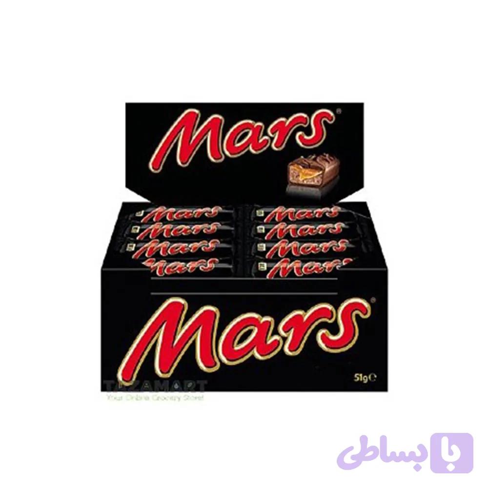 پک 24 عددی شکلات 50 گرمی مارس (Mars)