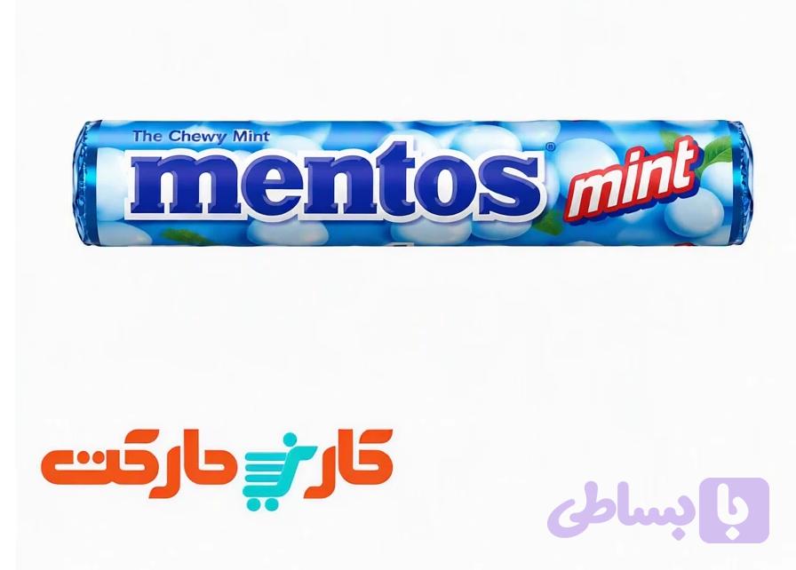 دراژه جویدنی نعنایی منتوس ( Mentos Çiğnenen Draje Şekerleme)