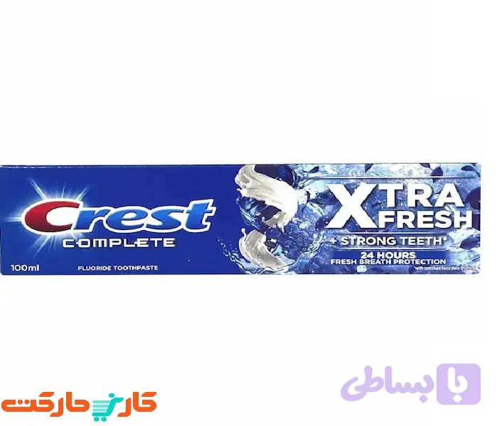 خمیر دندان مدل Extra Fresh کرست crest