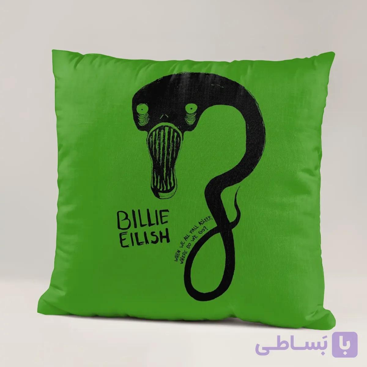 کوسن طرح بیلی آیلیش Billie Eilish کد 5 — تصویر 1