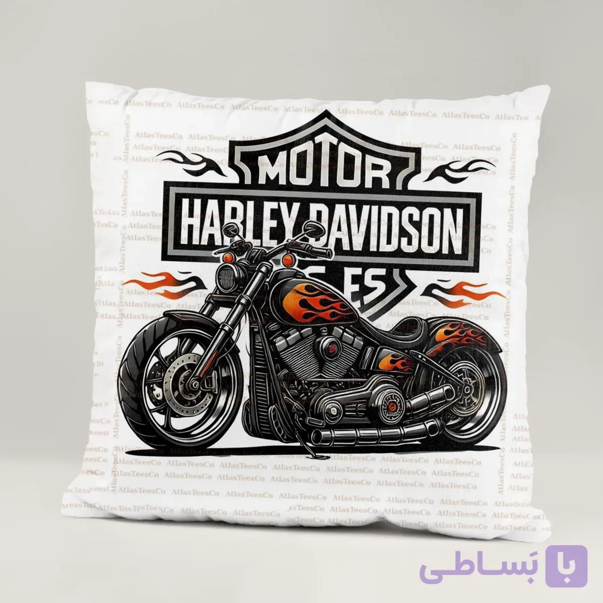 کوسن طرح هارلی دیویدسون  Harley davidson   کد 5 — تصویر 1