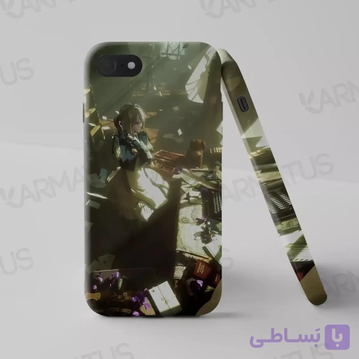 قاب موبایل وایولت اورگاردن | کالکشن Anime مدل VIO-48 — تصویر 1