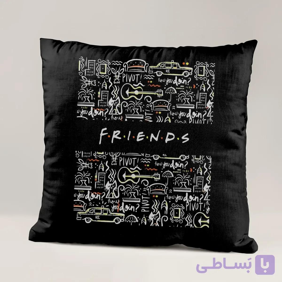 کوسن طرح فرندز Friends کد 5 — تصویر 1