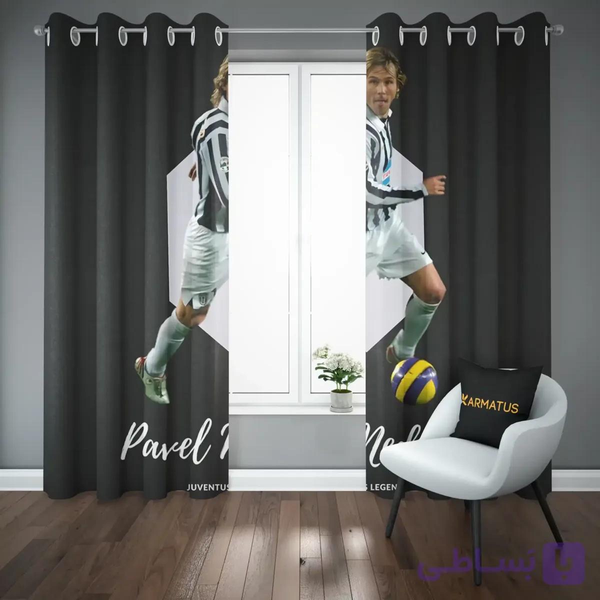 پرده پانچ یوونتوس | کالکشن Football – مدل JUV-010