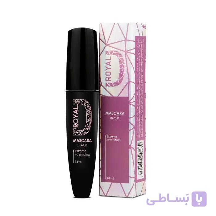 ریمل مژه مشکی رویال دی با سری حجم دهنده قوی — تصویر 1