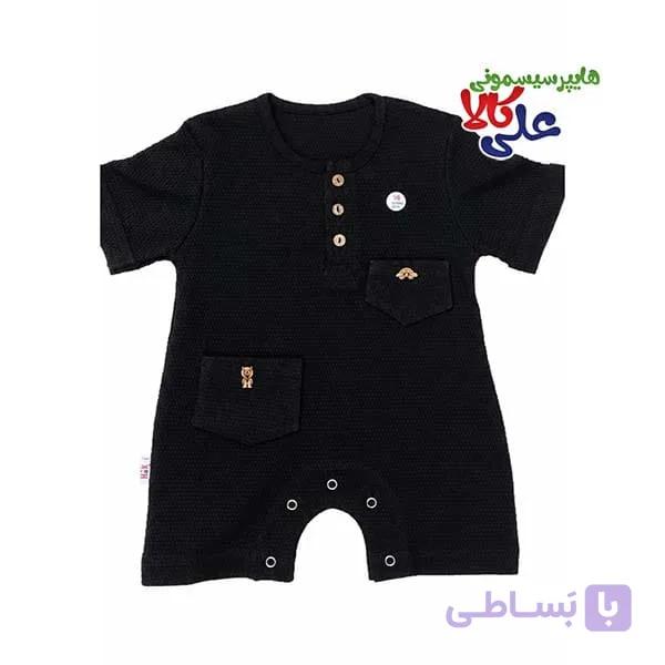 رامپر مشکی استیکر خرس