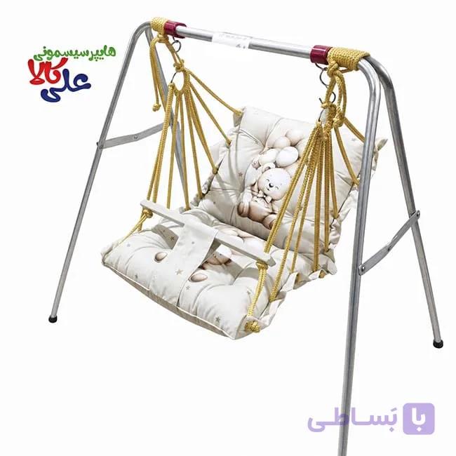 تاب ریلکسی مخمل کودک مدل 32 طناب — تصویر 1