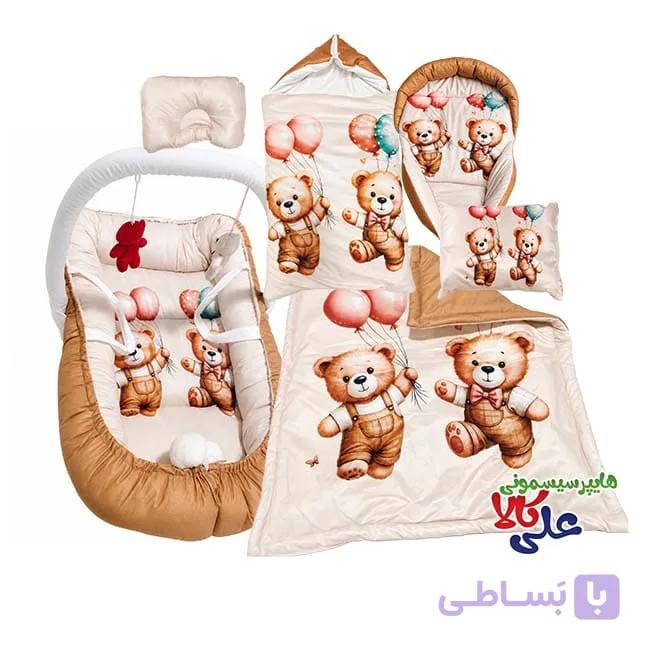 سرویس خواب و تشک لبه دار ۶ تکه دانینی Danini